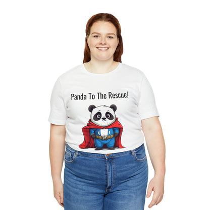 "SuperPanda" Unisex Jersey Short Sleeve Tee