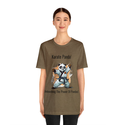 "Karate Kicks with Panda Power" T-Shirt