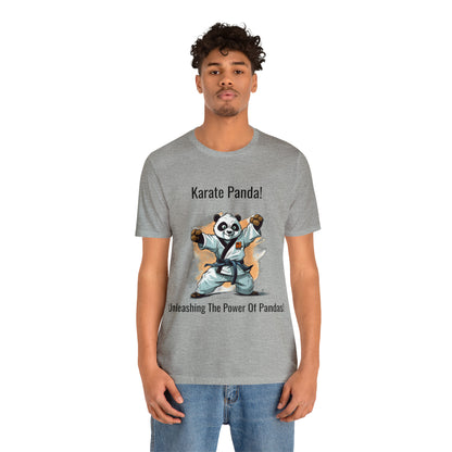 "Karate Kicks with Panda Power" T-Shirt