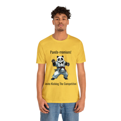 "Karate Kicks with Panda Flair" T-Shirt