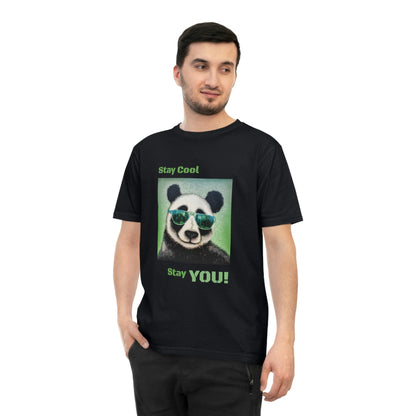 Pointillized Panda Organic Cotton T-Shirt - Unisex