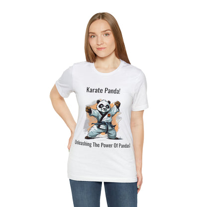 "Karate Kicks with Panda Power" T-Shirt