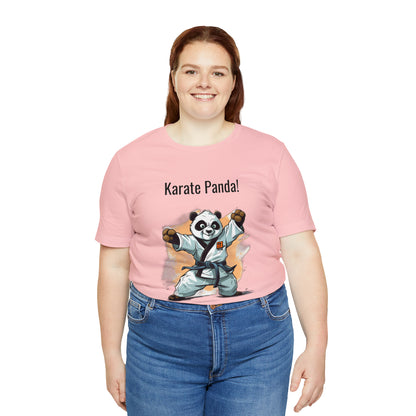 "Karate Kicks with Panda Power" T-Shirt