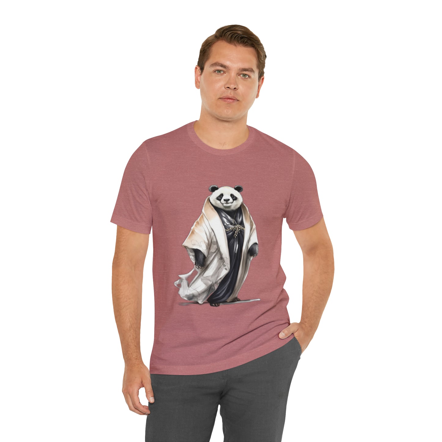 "Runway Panda" Unisex Jersey Short Sleeve Tee