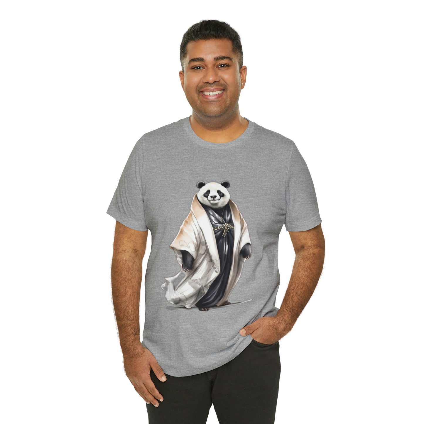 "Runway Panda" Unisex Jersey Short Sleeve Tee