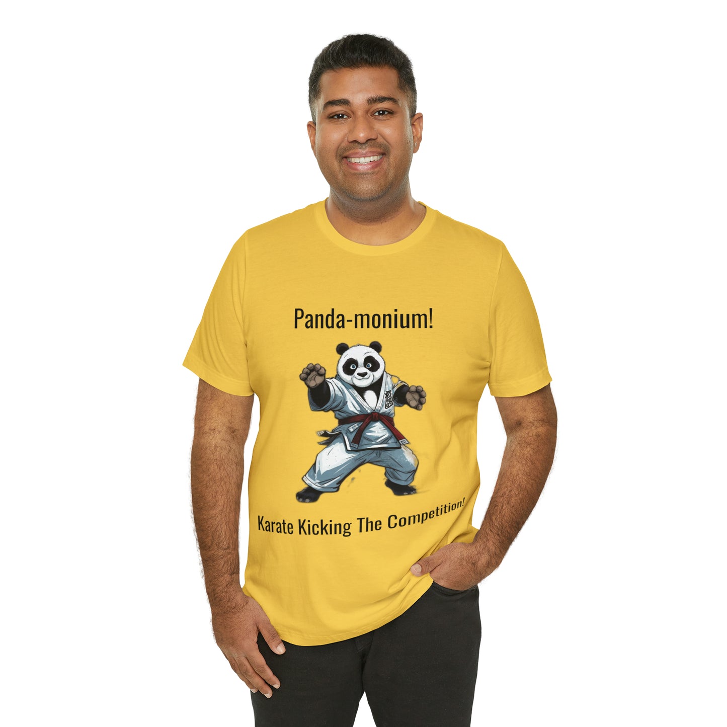 "Karate Kicks with Panda Flair" T-Shirt