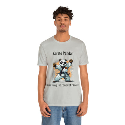 "Karate Kicks with Panda Power" T-Shirt