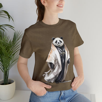 "Runway Panda" Unisex Jersey Short Sleeve Tee