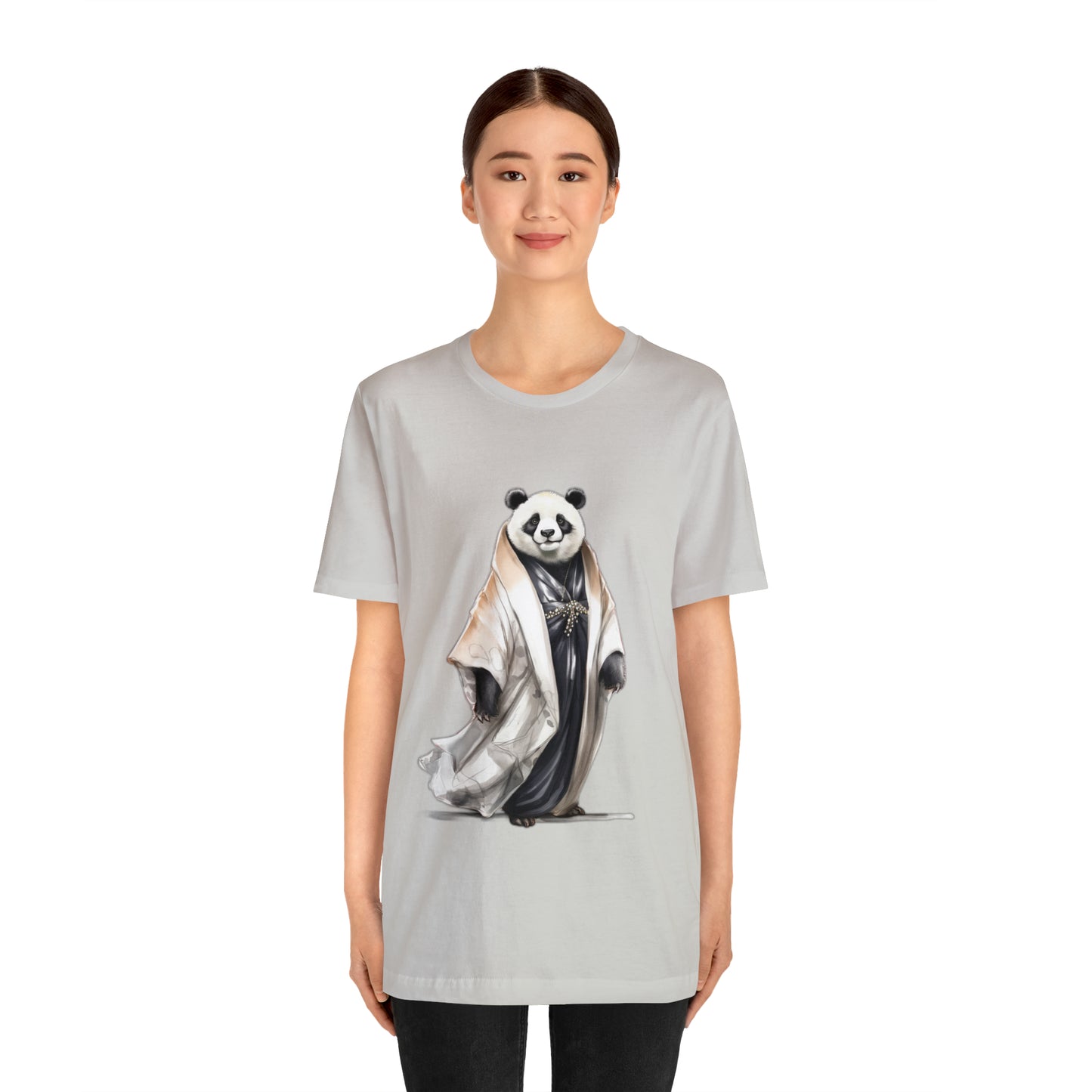 "Runway Panda" Unisex Jersey Short Sleeve Tee