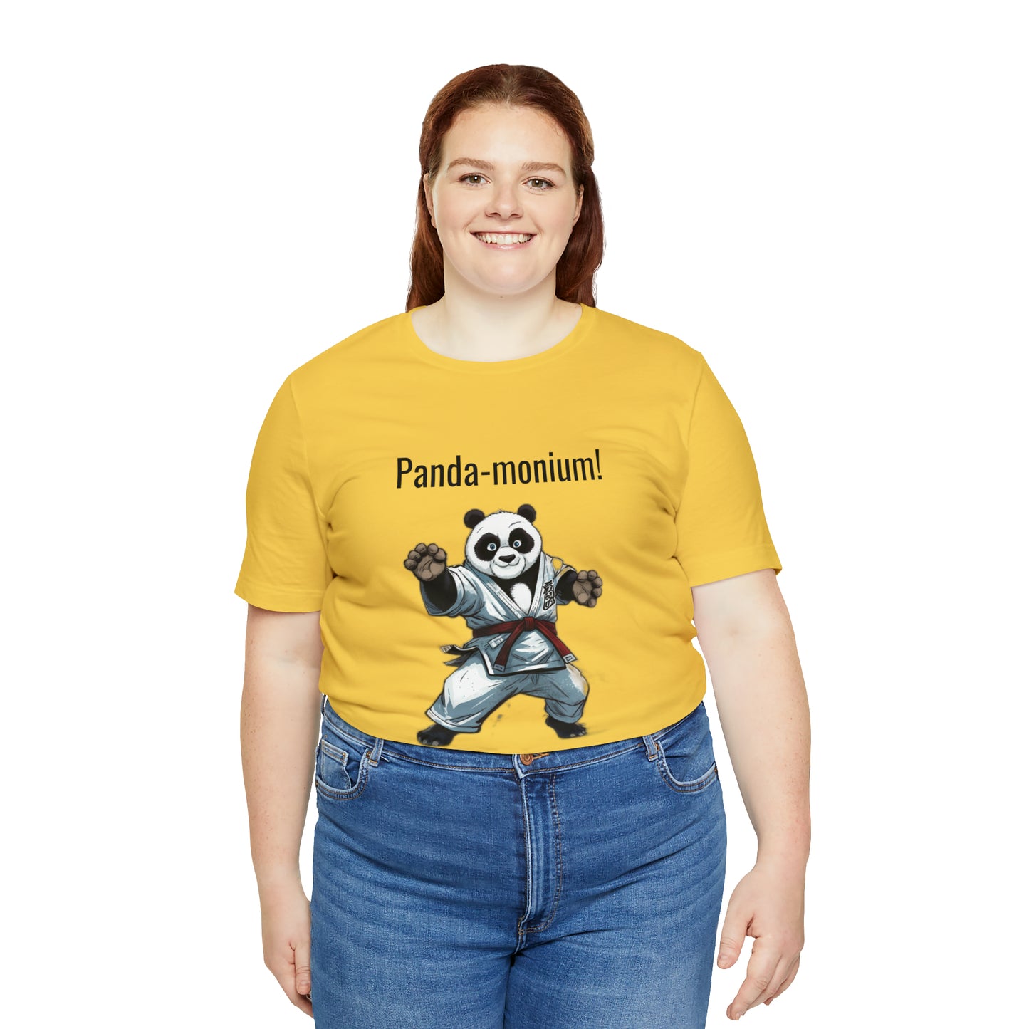 "Karate Kicks with Panda Flair" T-Shirt