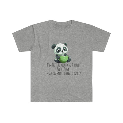 Coffee Panda Unisex T-Shirt