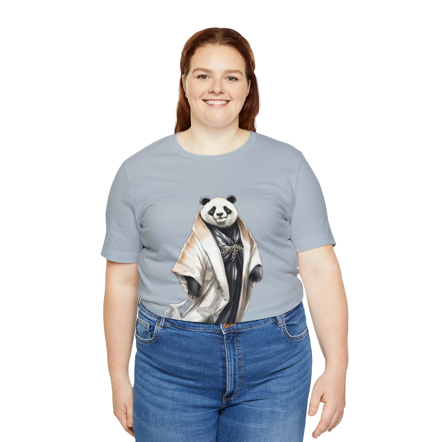 "Runway Panda" Unisex Jersey Short Sleeve Tee