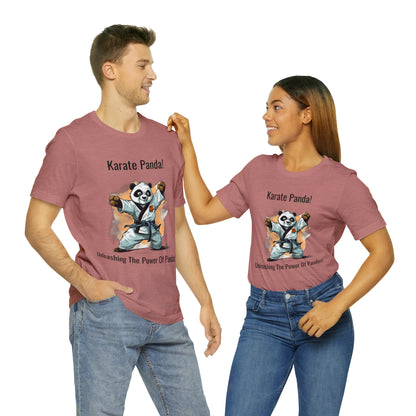 "Karate Kicks with Panda Power" T-Shirt