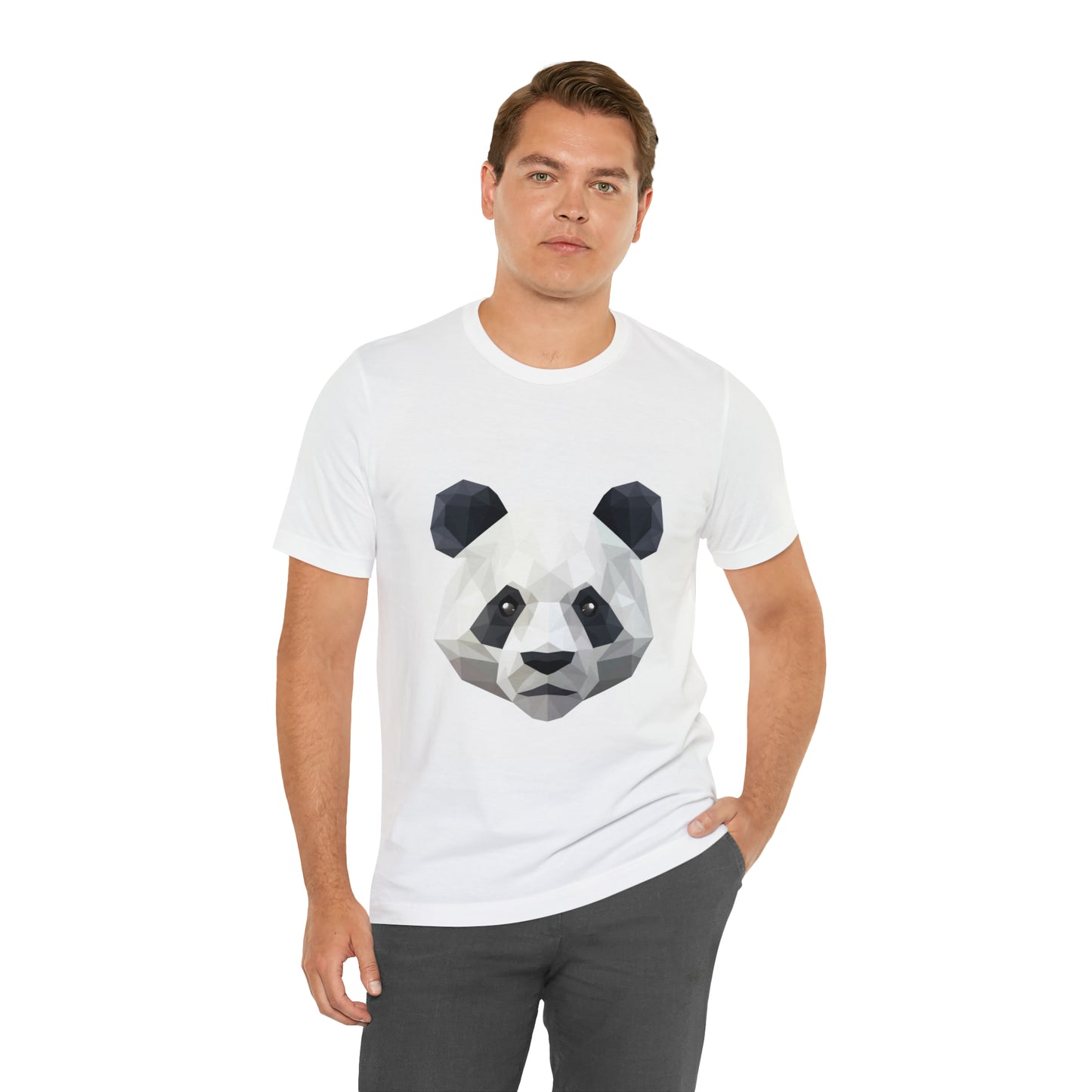 "Minimalistic Panda" Graphic Tee