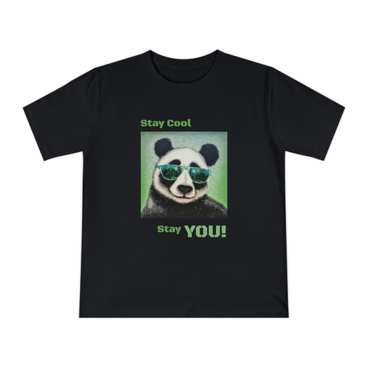 Pointillized Panda Organic Cotton T-Shirt - Unisex