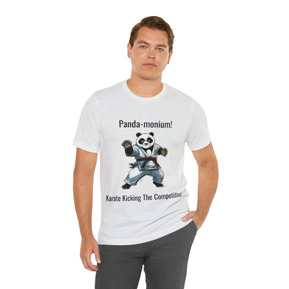 "Karate Kicks with Panda Flair" T-Shirt