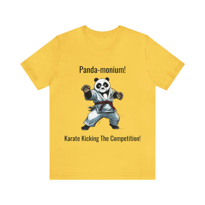 "Karate Kicks with Panda Flair" T-Shirt