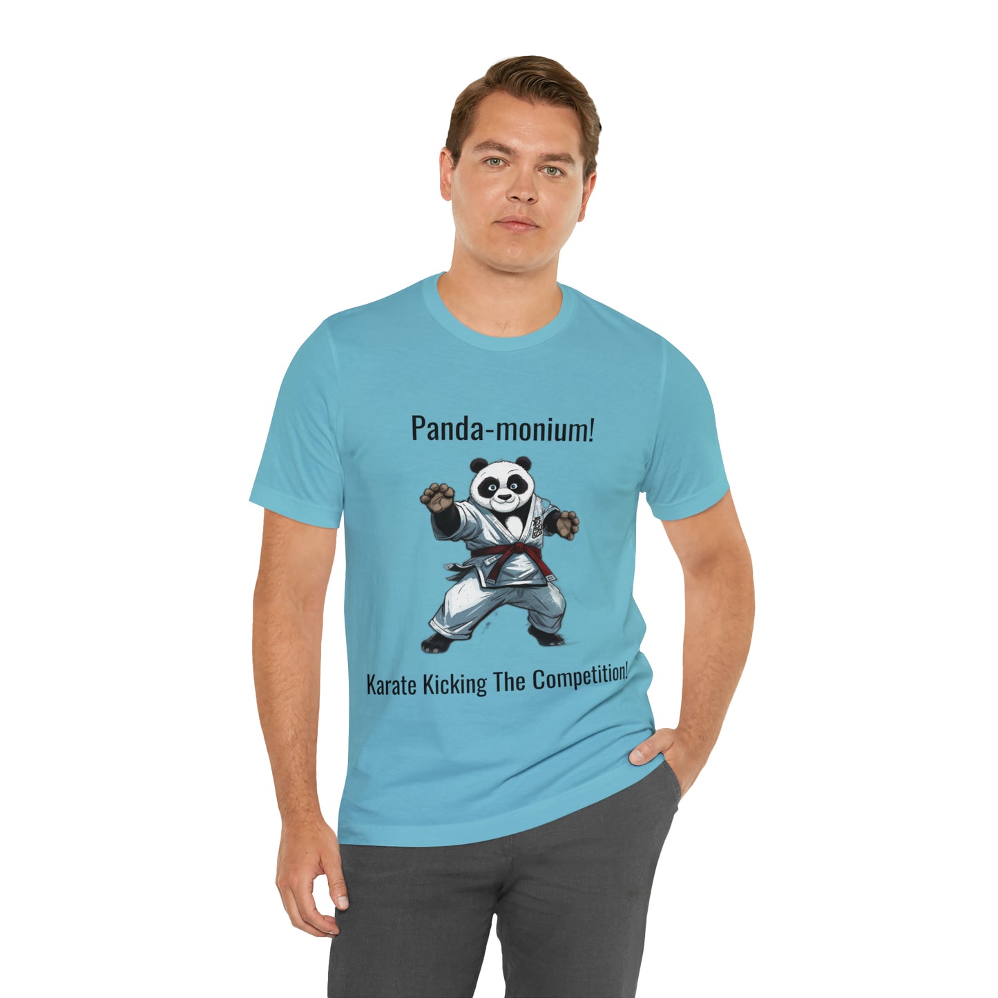 "Karate Kicks with Panda Flair" T-Shirt