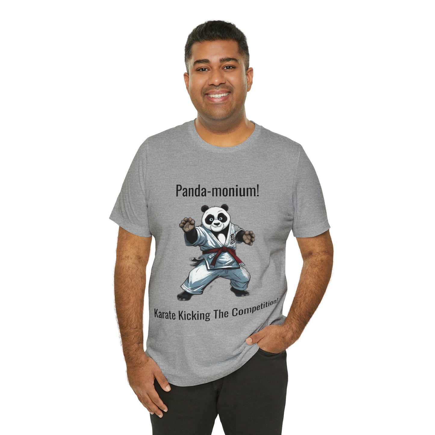 "Karate Kicks with Panda Flair" T-Shirt