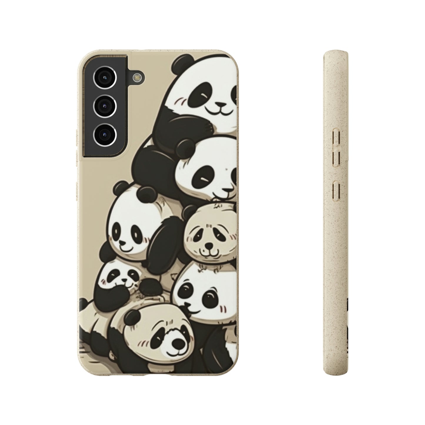 Pile of Pandas Biodegradable Phone Case