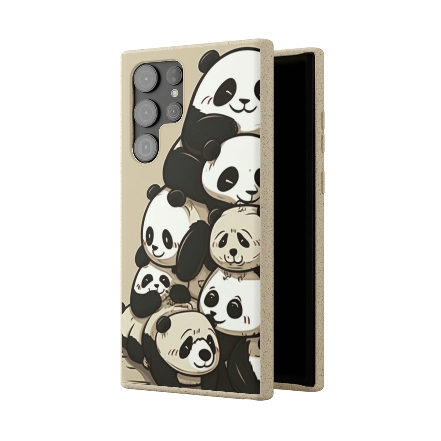 Pile of Pandas Biodegradable Phone Case