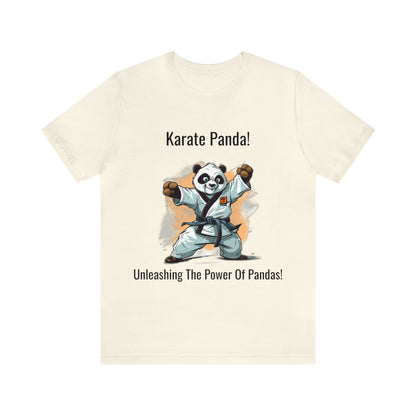 "Karate Kicks with Panda Power" T-Shirt