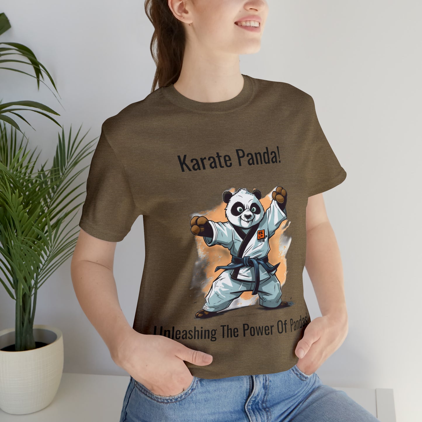 "Karate Kicks with Panda Power" T-Shirt