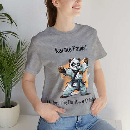 "Karate Kicks with Panda Power" T-Shirt