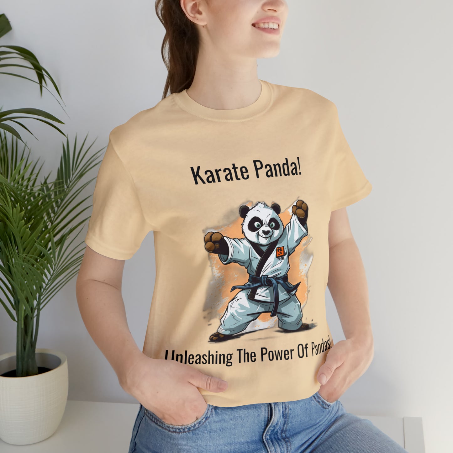 "Karate Kicks with Panda Power" T-Shirt