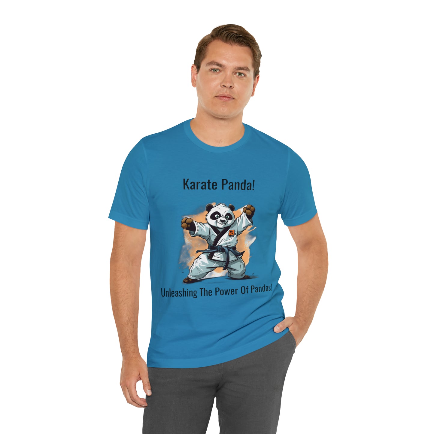 "Karate Kicks with Panda Power" T-Shirt