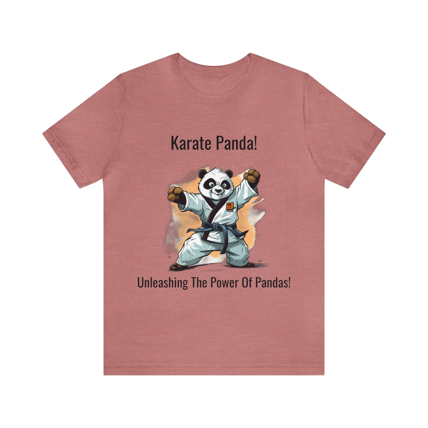 "Karate Kicks with Panda Power" T-Shirt