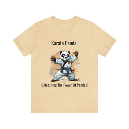 "Karate Kicks with Panda Power" T-Shirt
