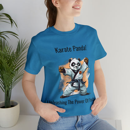 "Karate Kicks with Panda Power" T-Shirt