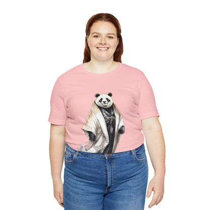 "Runway Panda" Unisex Jersey Short Sleeve Tee