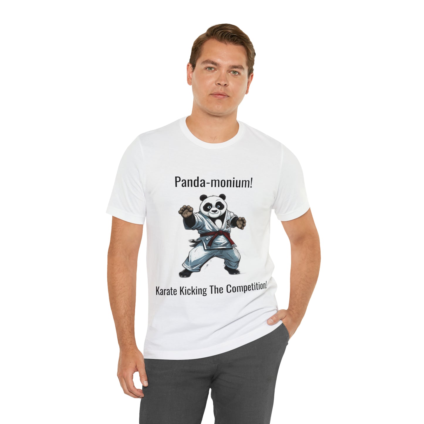 "Karate Kicks with Panda Flair" T-Shirt