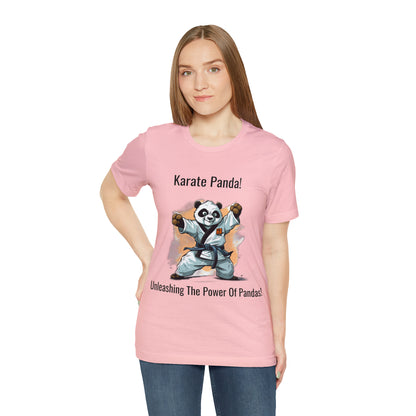 "Karate Kicks with Panda Power" T-Shirt