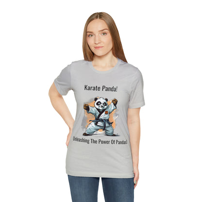 "Karate Kicks with Panda Power" T-Shirt