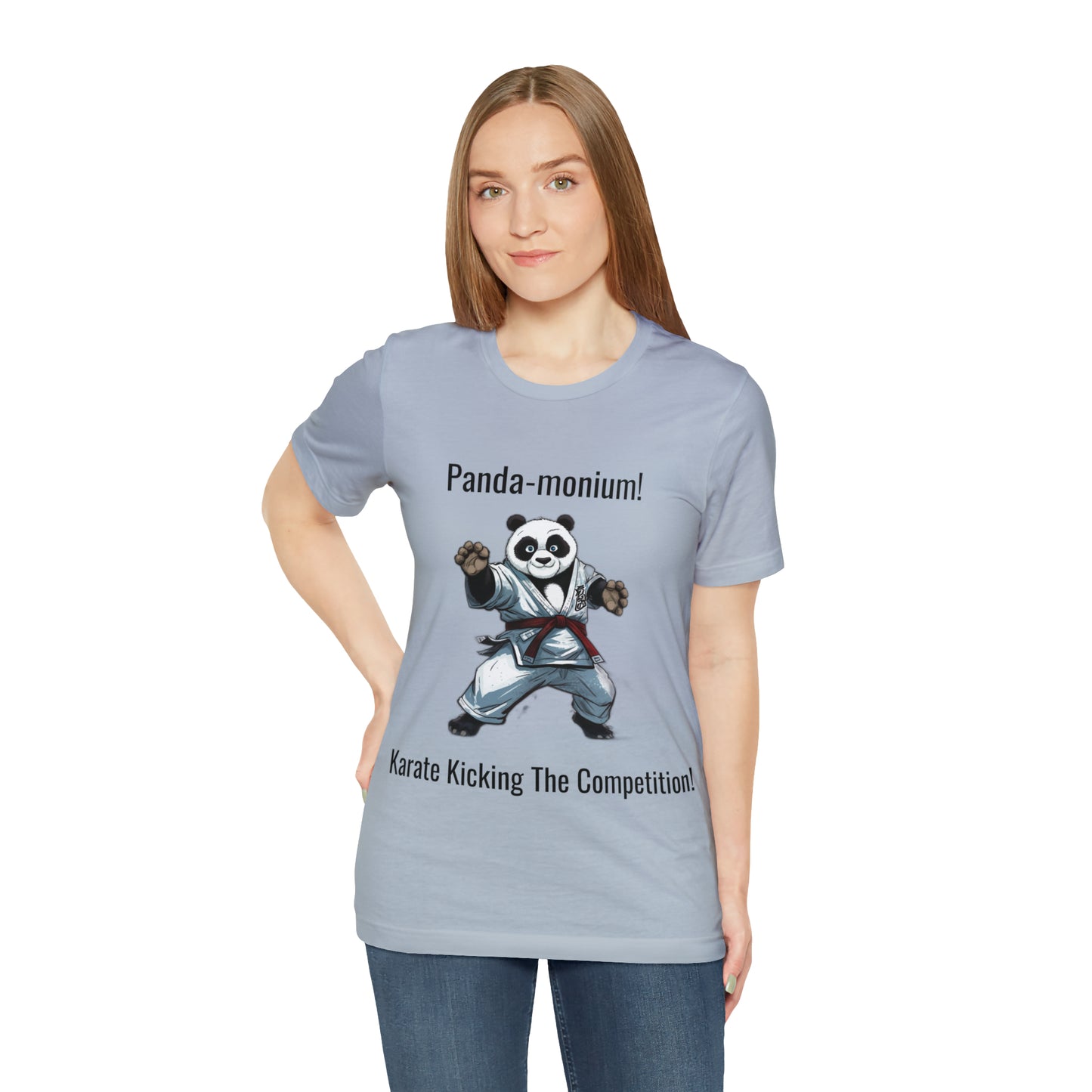 "Karate Kicks with Panda Flair" T-Shirt