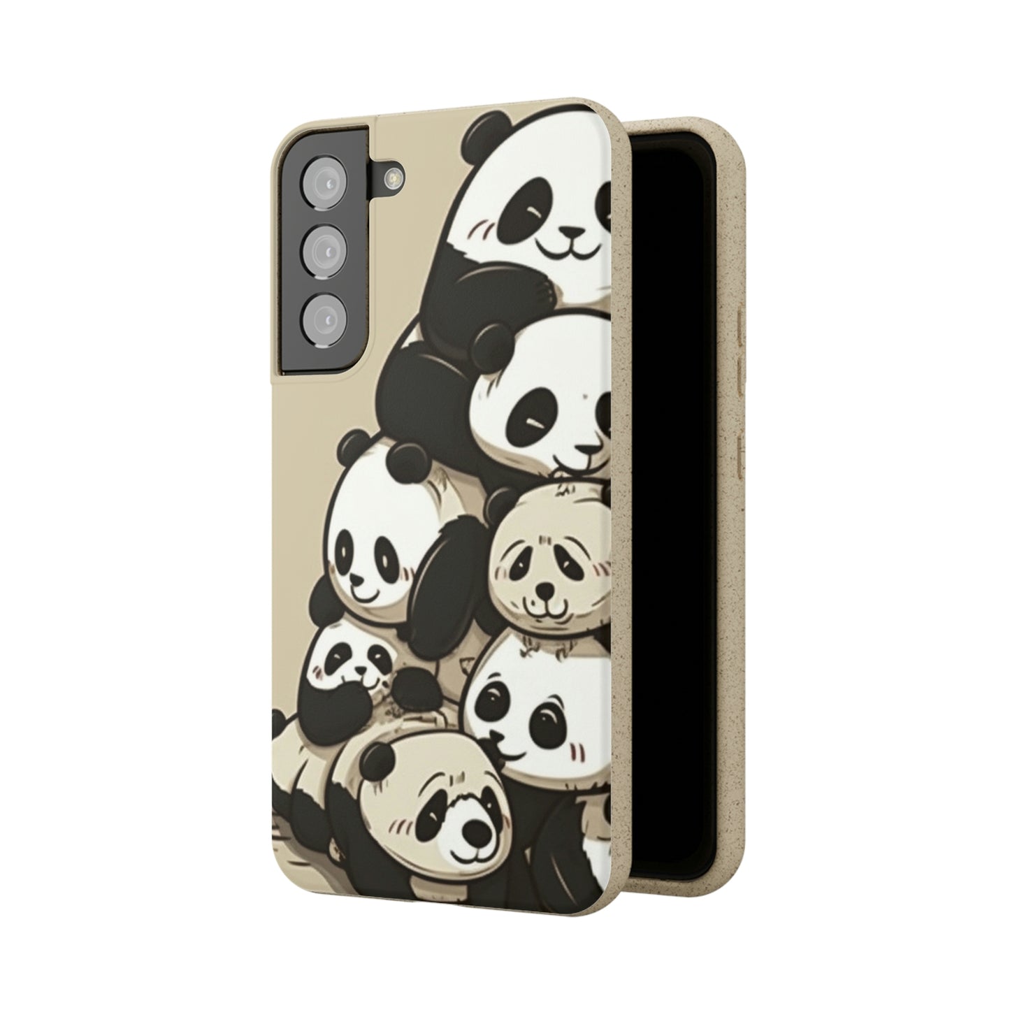 Pile of Pandas Biodegradable Phone Case