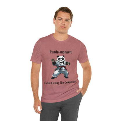 "Karate Kicks with Panda Flair" T-Shirt