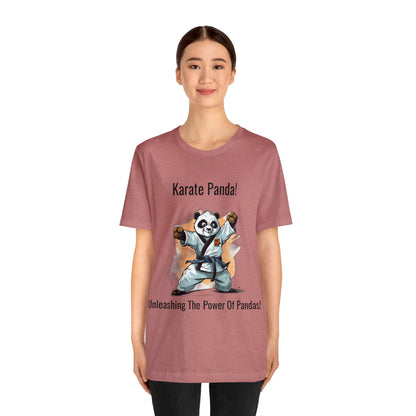 "Karate Kicks with Panda Power" T-Shirt