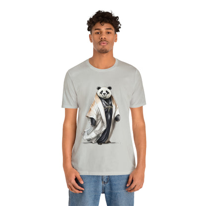 "Runway Panda" Unisex Jersey Short Sleeve Tee