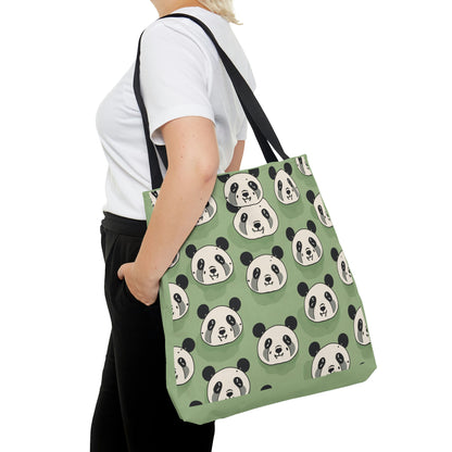 Stylish Panda Pattern Tote Bag