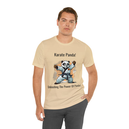 "Karate Kicks with Panda Power" T-Shirt