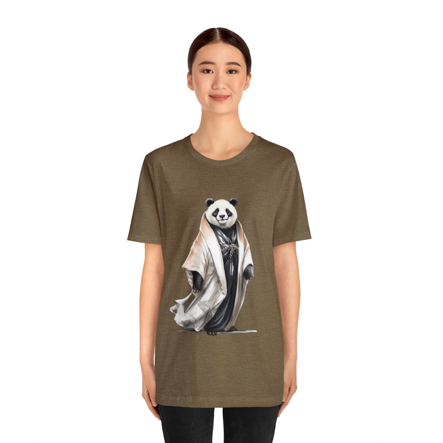 "Runway Panda" Unisex Jersey Short Sleeve Tee