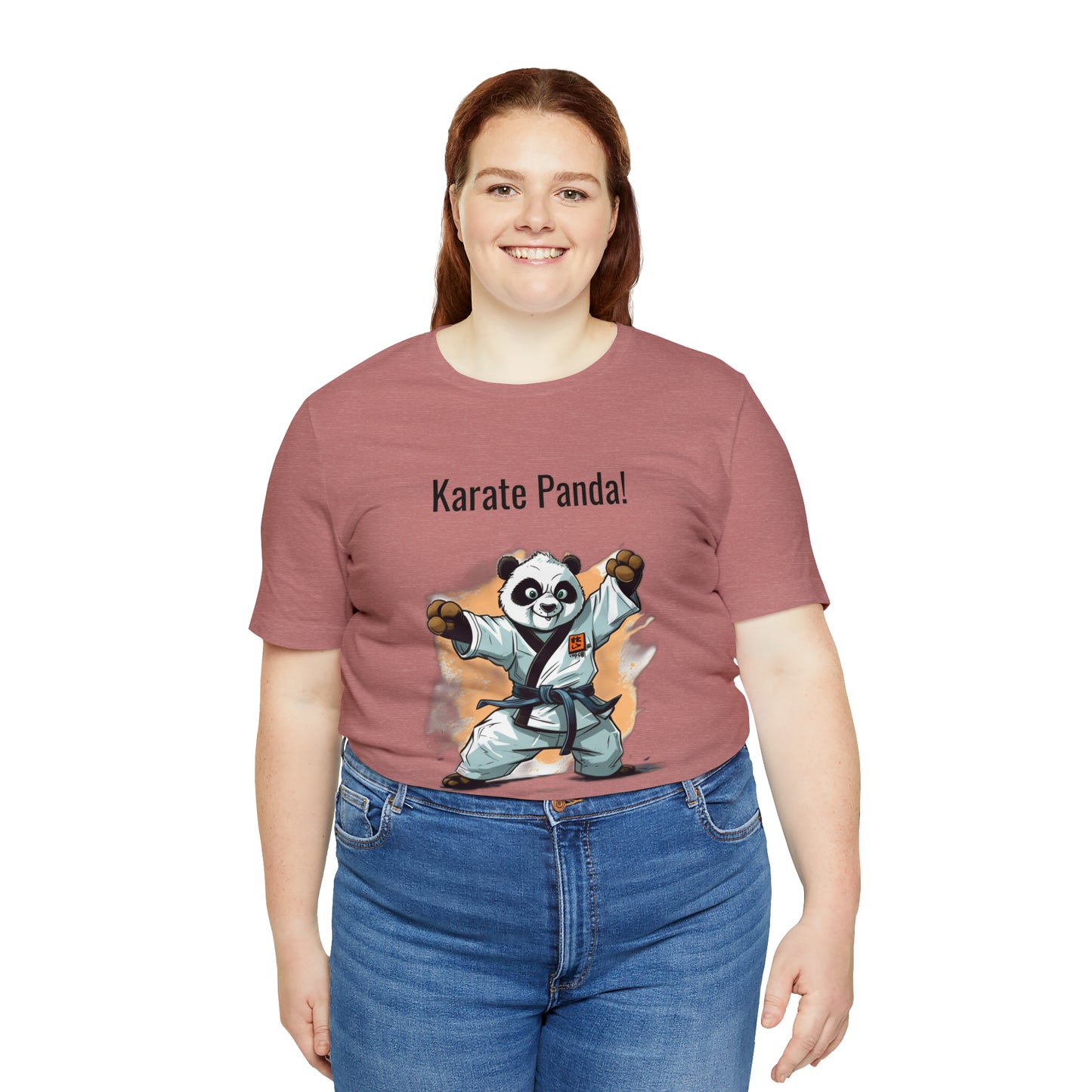 "Karate Kicks with Panda Power" T-Shirt