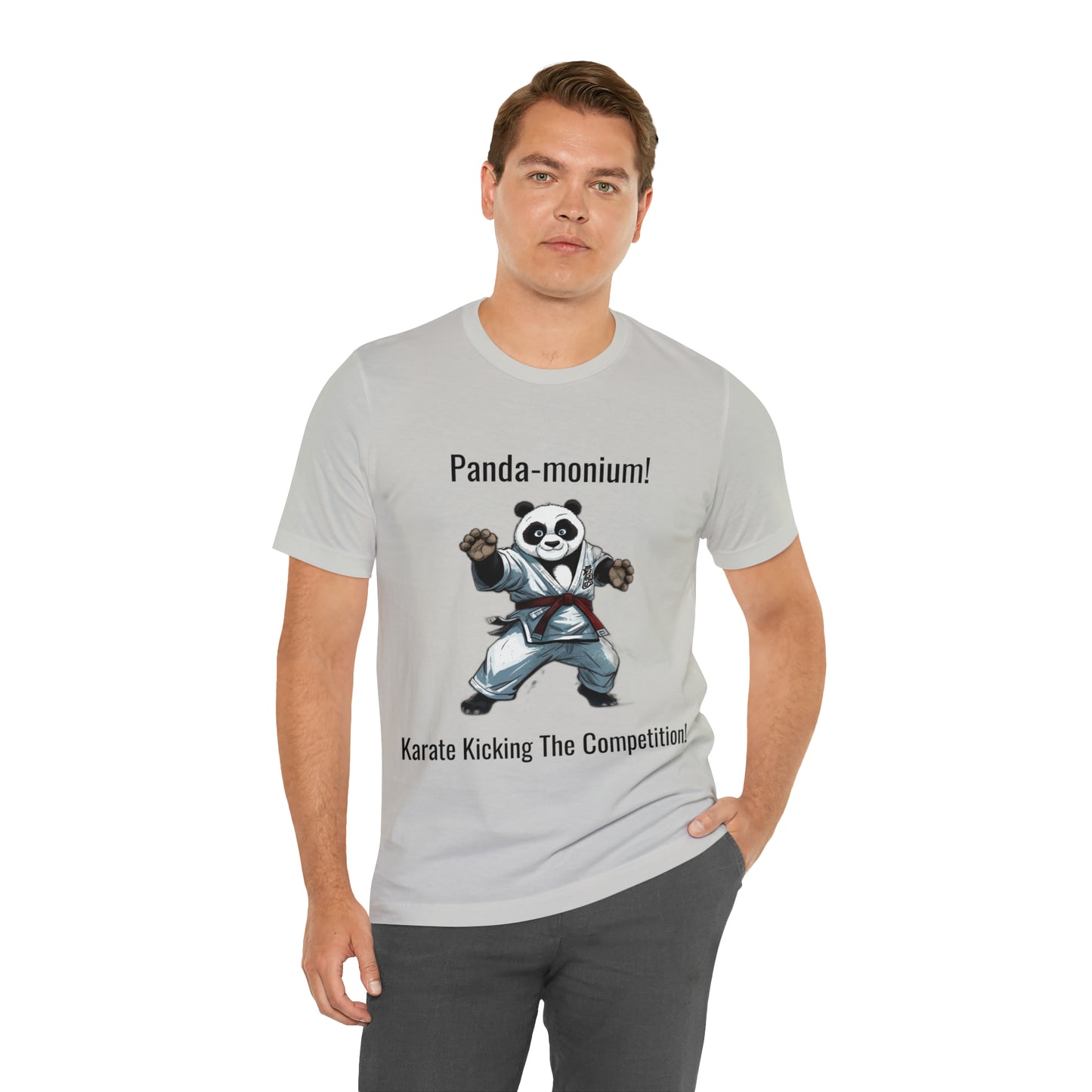 "Karate Kicks with Panda Flair" T-Shirt