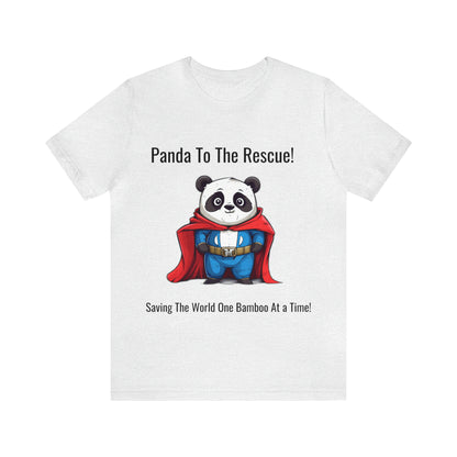 "SuperPanda" Unisex Jersey Short Sleeve Tee