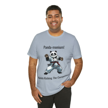 "Karate Kicks with Panda Flair" T-Shirt