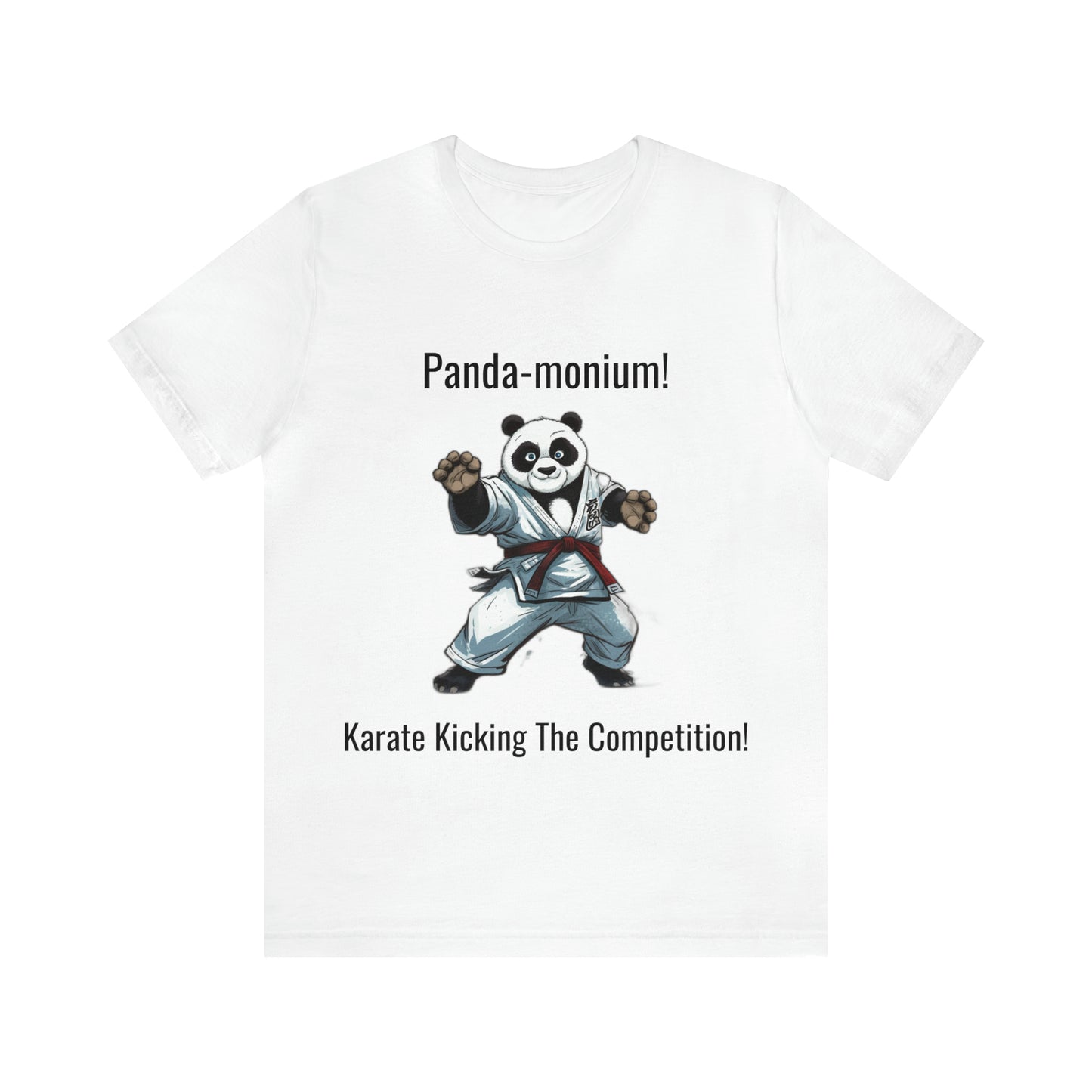 "Karate Kicks with Panda Flair" T-Shirt